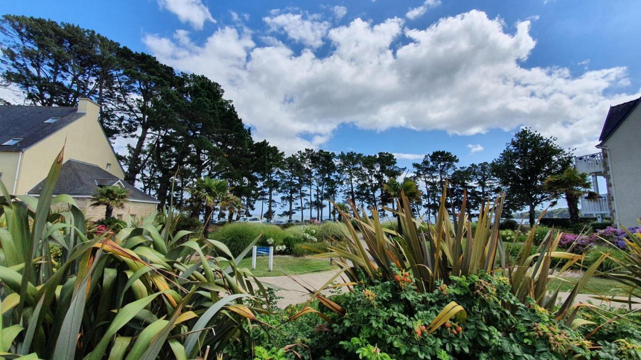 Vacances Ô Cap Coz - Jardin vue mer et piscine - Résidence Cap Azur Fouesnant Esterno foto