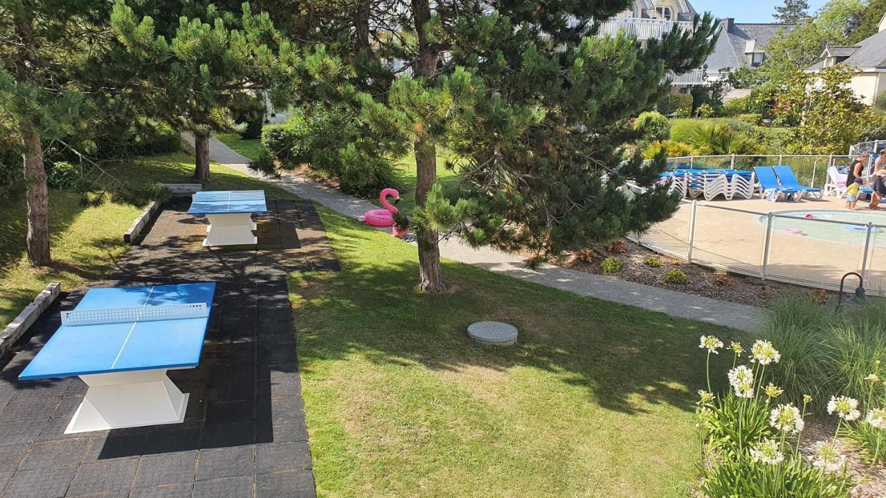 Vacances Ô Cap Coz - Jardin vue mer et piscine - Résidence Cap Azur Fouesnant Esterno foto