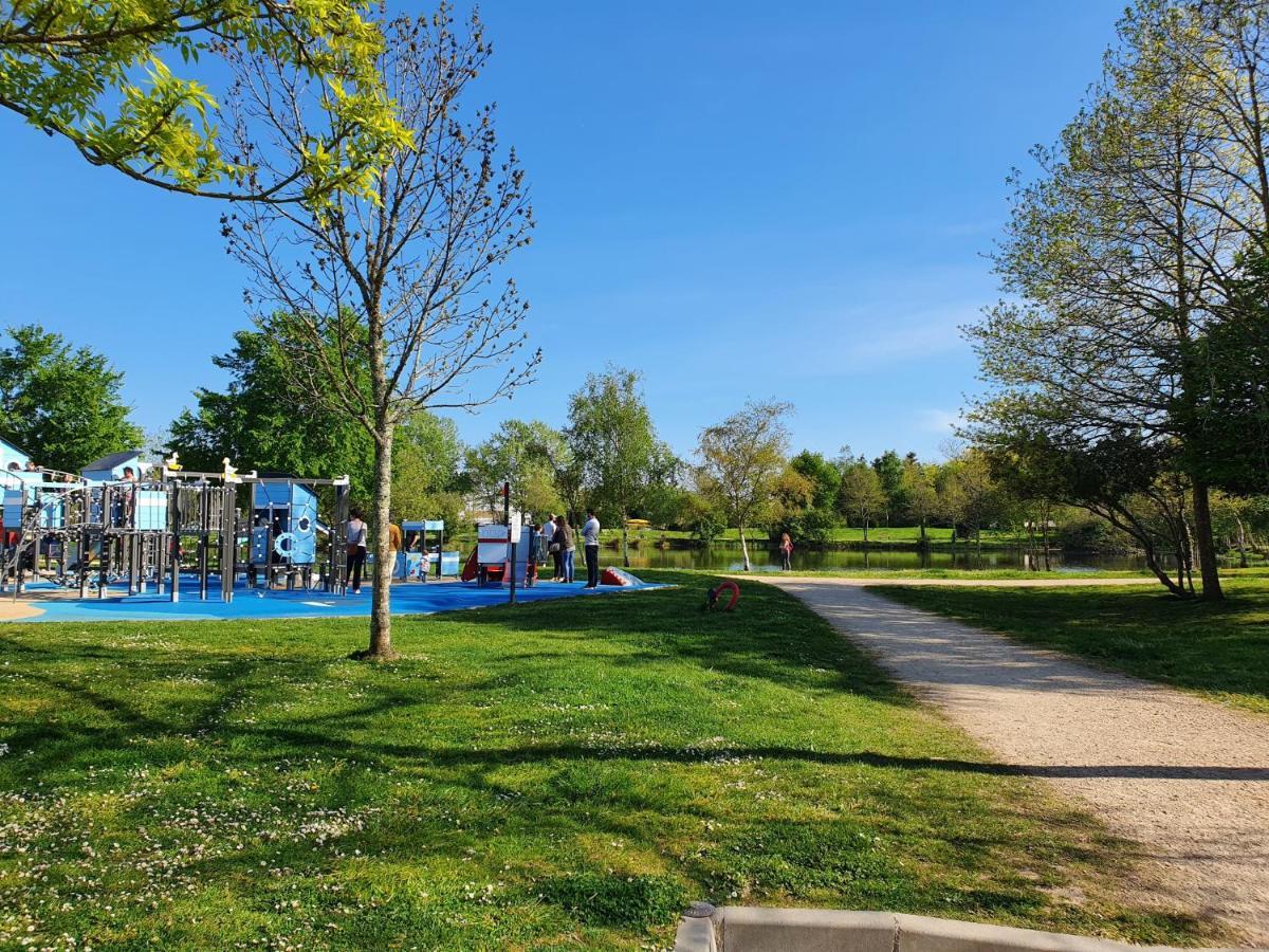Vacances Ô Cap Coz - Jardin vue mer et piscine - Résidence Cap Azur Fouesnant Esterno foto