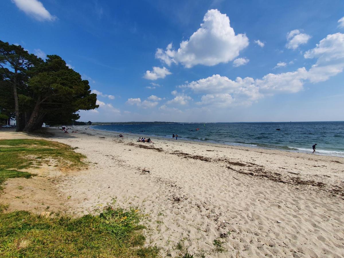 Vacances Ô Cap Coz - Jardin vue mer et piscine - Résidence Cap Azur Fouesnant Esterno foto